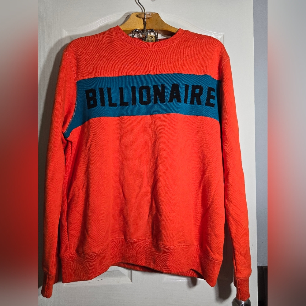Billionaire Boys Club Bright Orange Sweaters.